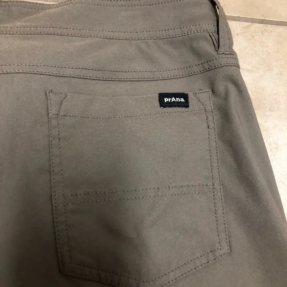 PrAna Pants Men’s Size 36x32 RN#124977 Gray Straight Leg Outdoor Hiking - Picture 11 of 12